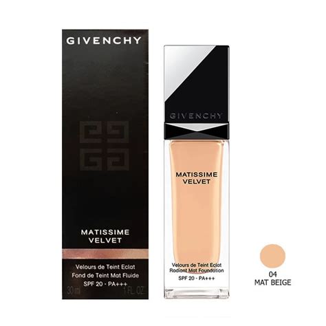 givenchy matissime velvet 04|Givenchy N04 Mat Beige Matissime Velvet Radiant Mattifying .